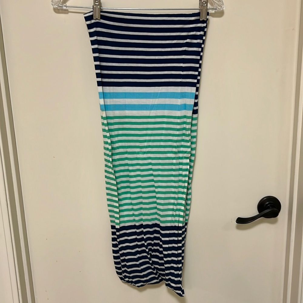 J. Jill Infinity Striped Scarf